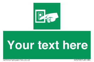 Custom Light Switch Sign